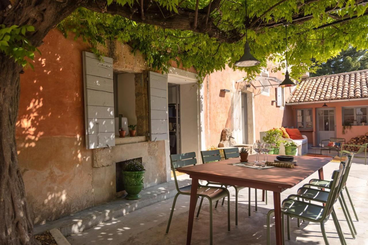 Maison D'Hotes Kazaart Robion en Luberon Buitenkant foto